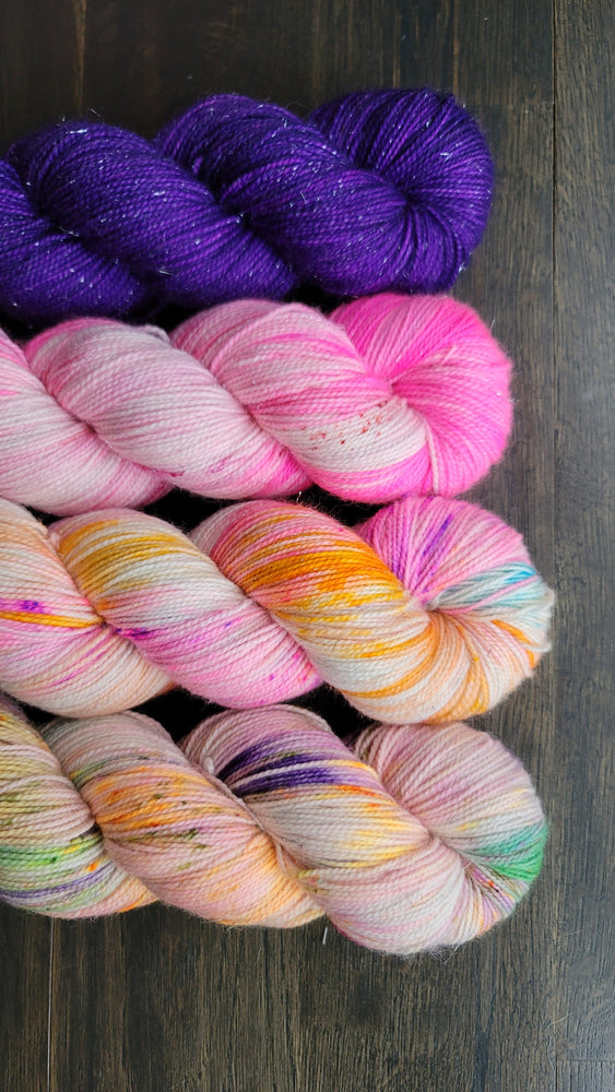 Crystal Confessions 4 skein kit (ONLINE ORDER ONLY)