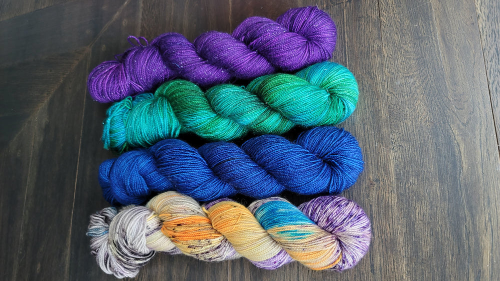 Meditate with Pure Intensions 4 skein kit (ONLINE ORDER ONLY)