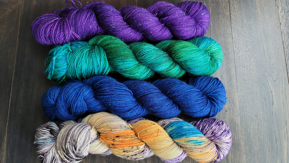 Meditate with Pure Intensions 4 skein kit (ONLINE ORDER ONLY)