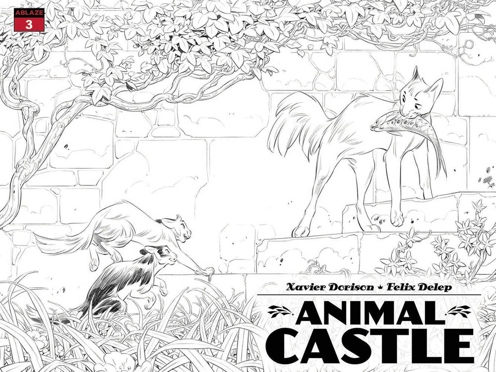 Animal Castle (2021) #3B (Online Order Only)