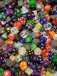 Bulk Roll 4 Initiative Dice d4, d6, d8, d12, d20 (Factory Seconds) Dnd Dice (Online Only)