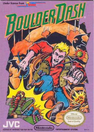 Boulder Dash (Nintendo NES) (Online Order Only)