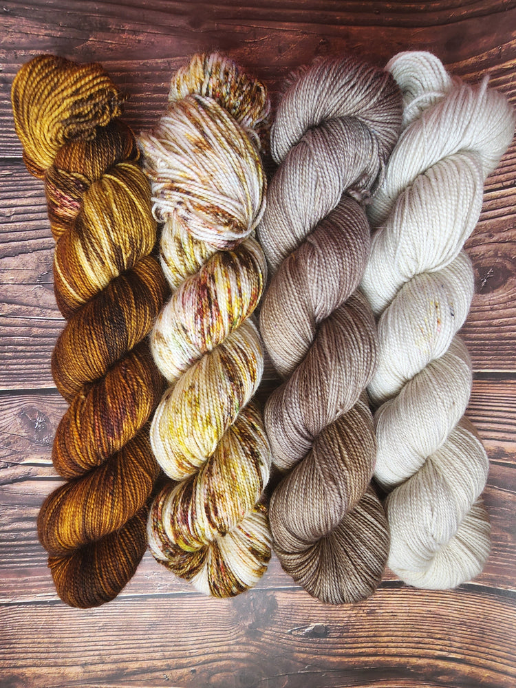 Woolen wild & free 4 skein kit (ONLINE ORDER ONLY)