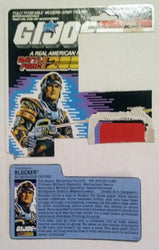 G.I. Joe action figure - Blocker (Eliminator Driver) (ONLINE ORDER ONLY)