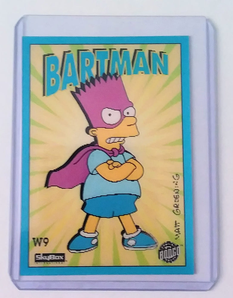 Simpsons Trading Card - 1993 #W9 Bartman (Wiggle) (ONLINE ORDER ONLY)