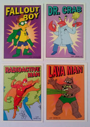 Simpsons Trading Card Set - Radioactive Man (ONLINE ORDER ONLY)