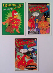 Simpsons Trading Card Set - Radioactive Man (ONLINE ORDER ONLY)