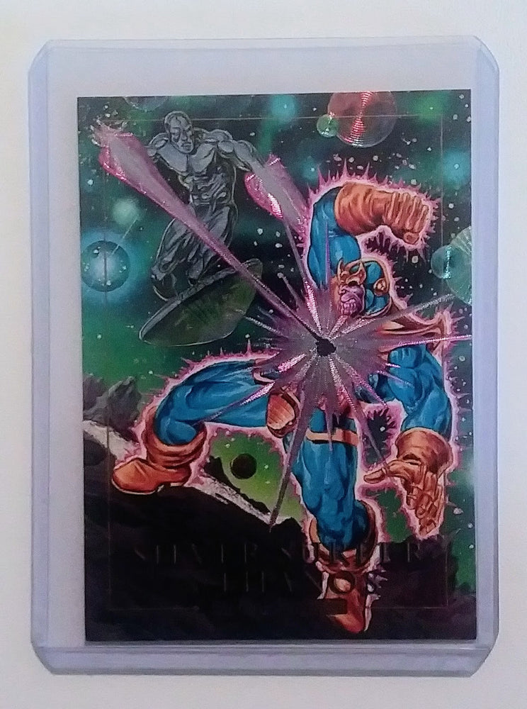Marvel Masterpieces Card - 1992 #2D Silver Surfer vs. Thanos (Foil) (ONLINE ORDER ONLY)