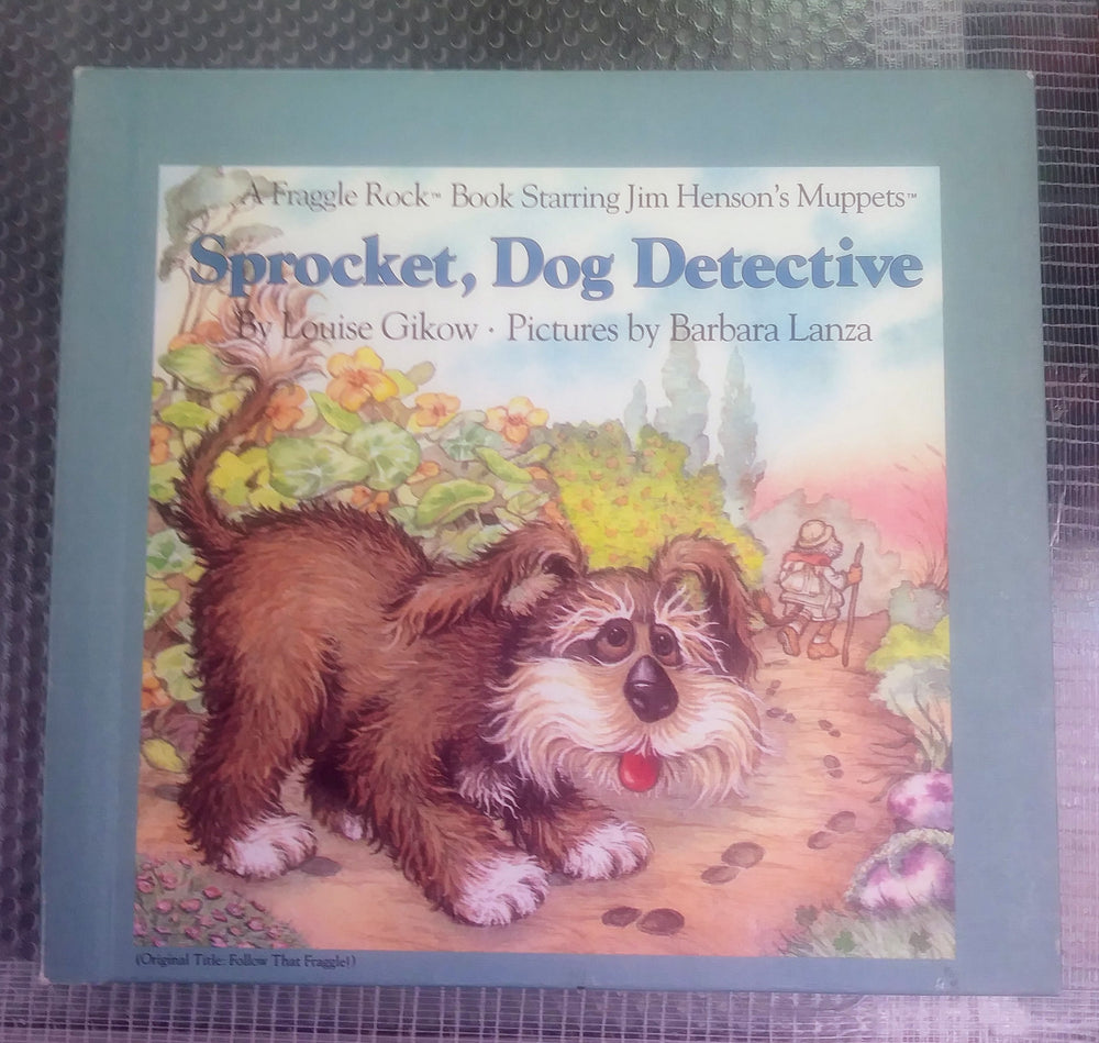 Fraggle Rock HC Book - Sprocket, Dog Detective (ONLINE ORDER ONLY)