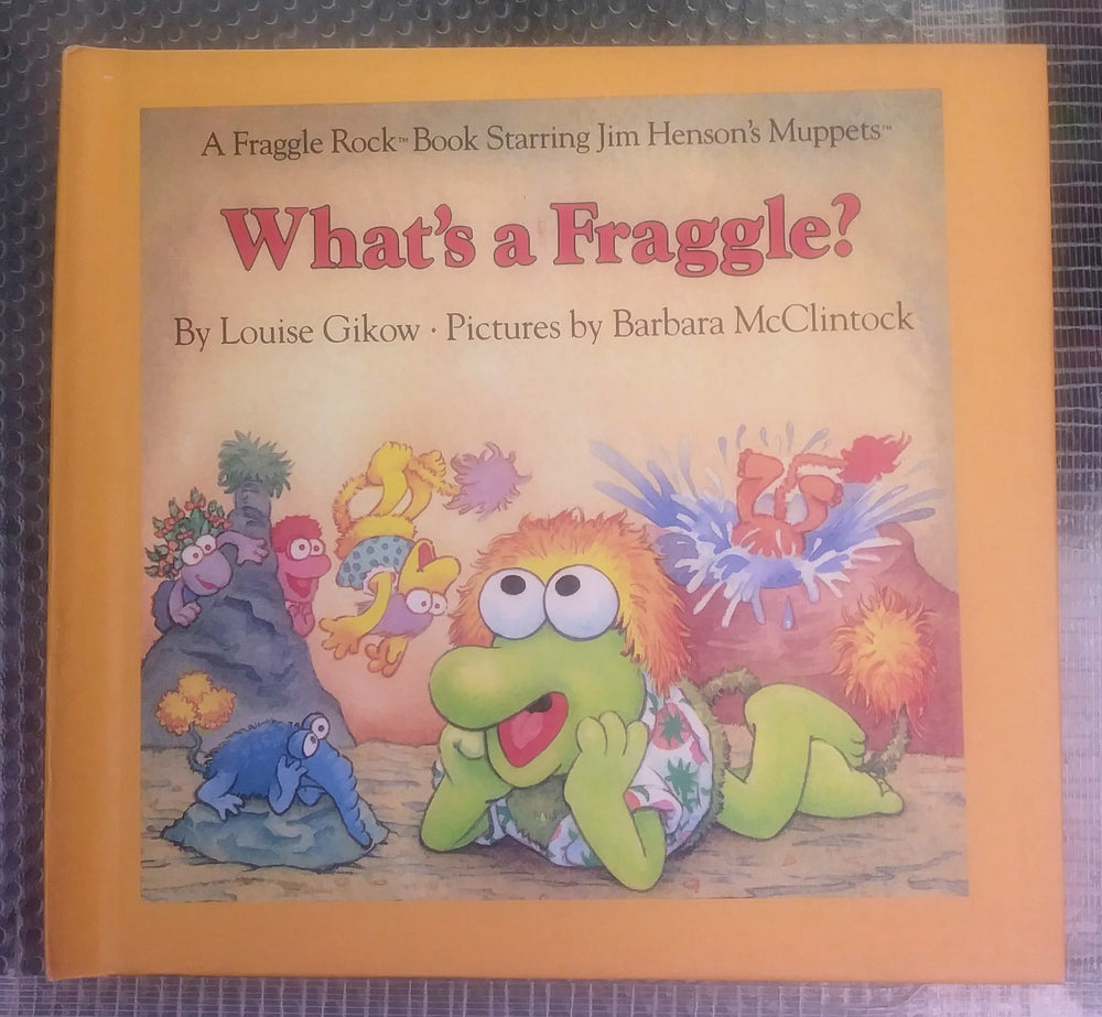Fraggle Rock HC Book - What's a Fraggle? (ONLINE ORDER ONLY)