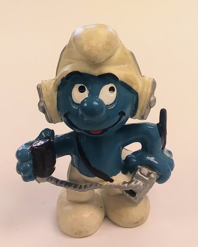 Smurfs PVC figure - CB Operator Smurf (ONLINE ORDER ONLY)