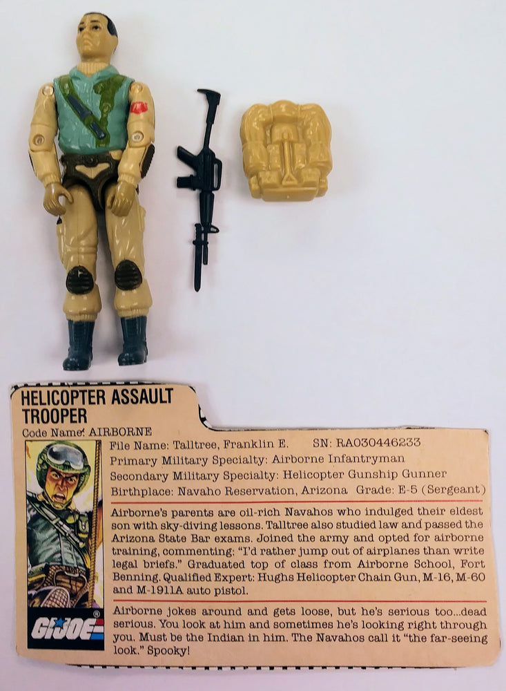 G.I. Joe action figure - Airborne (Helicopter Assault Trooper) (ONLINE ORDER ONLY)