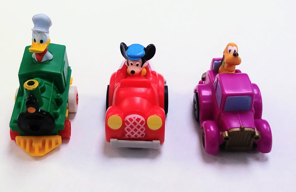 Disney Happy Meal toy set - Disney Pull Back Cars (ONLINE ORDER ONLY)