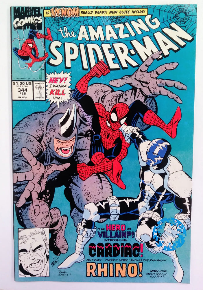 Marvel Comics: Amazing Spider-Man #344 (ONLINE ORDER ONLY)