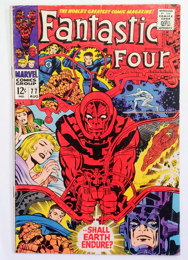 Fantastic Four #077, Marvel Comics (August 1968, VG) (ONLINE ORDER ONLY)