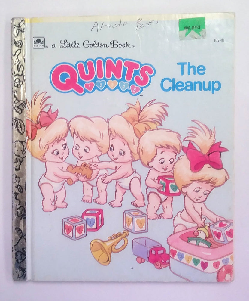 Little Golden Book - Quints: The Cleanup (ONLINE ORDER ONLY)