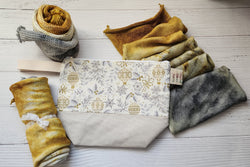 Silver and Gold Sock Blanks (ONLINE ORDER ONLY)