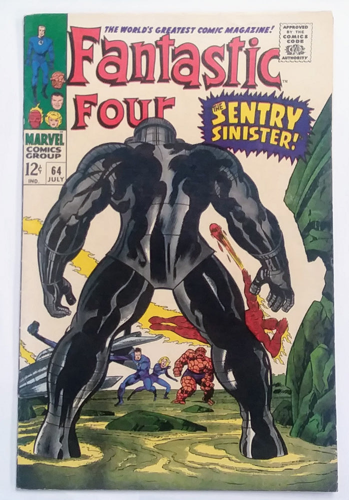 Fantastic Four #064, Marvel Comics (July 1967, VG) (ONLINE ORDER ONLY)