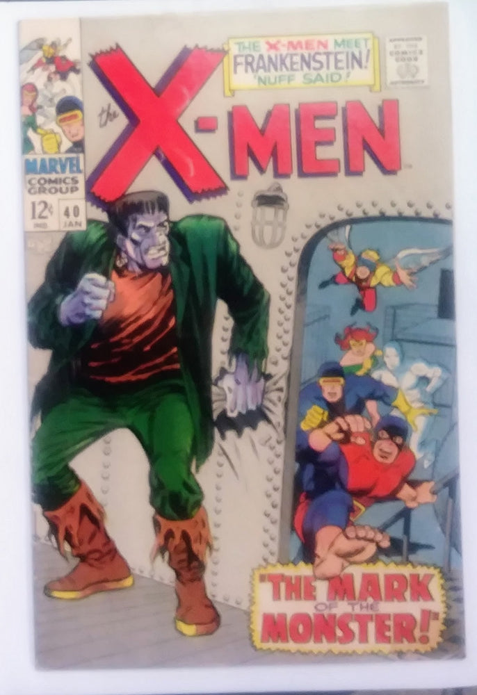 X-Men #040, Marvel Comics (January 1968, G/VG) (ONLINE ORDER ONLY)