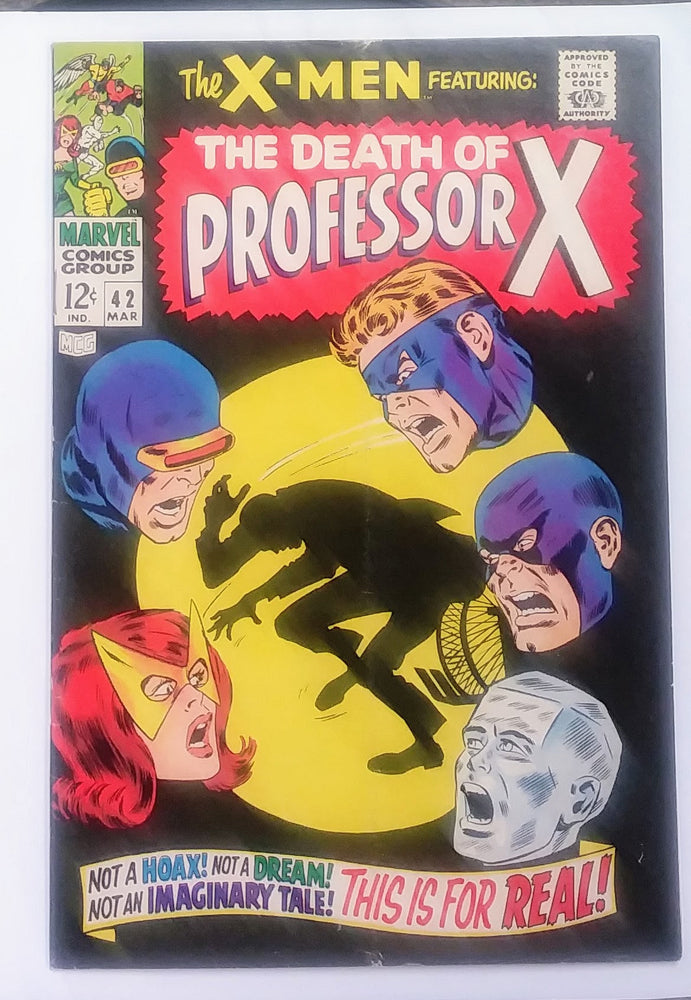 X-Men #042, Marvel Comics (March 1968, G/VG) (ONLINE ORDER ONLY)