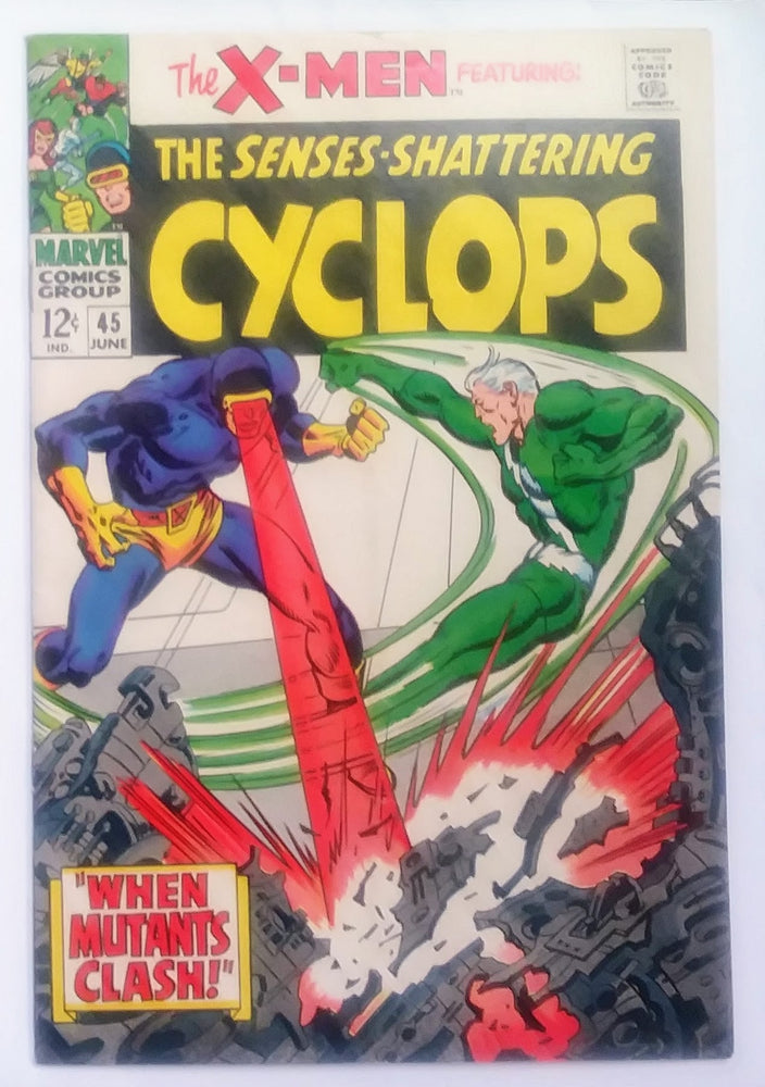 X-Men #045, Marvel Comics (June 1968, VG-) (ONLINE ORDER ONLY)