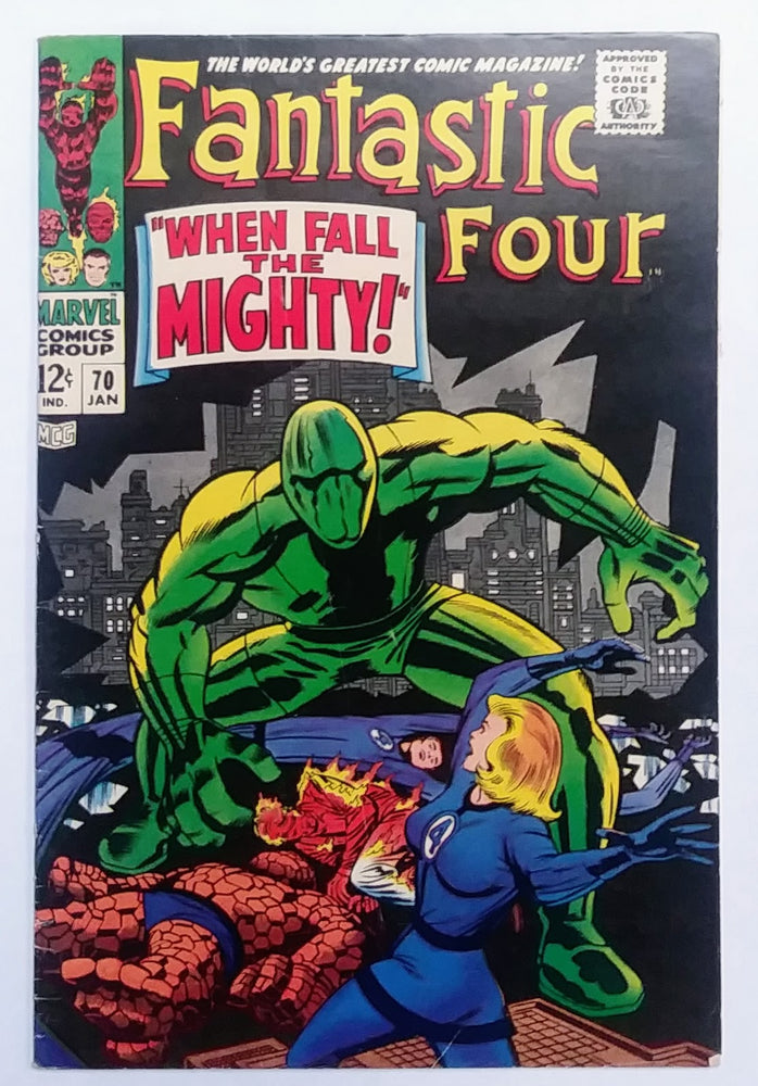 Fantastic Four #070, Marvel Comics (January 1968, VG-) (ONLINE ORDER ONLY)