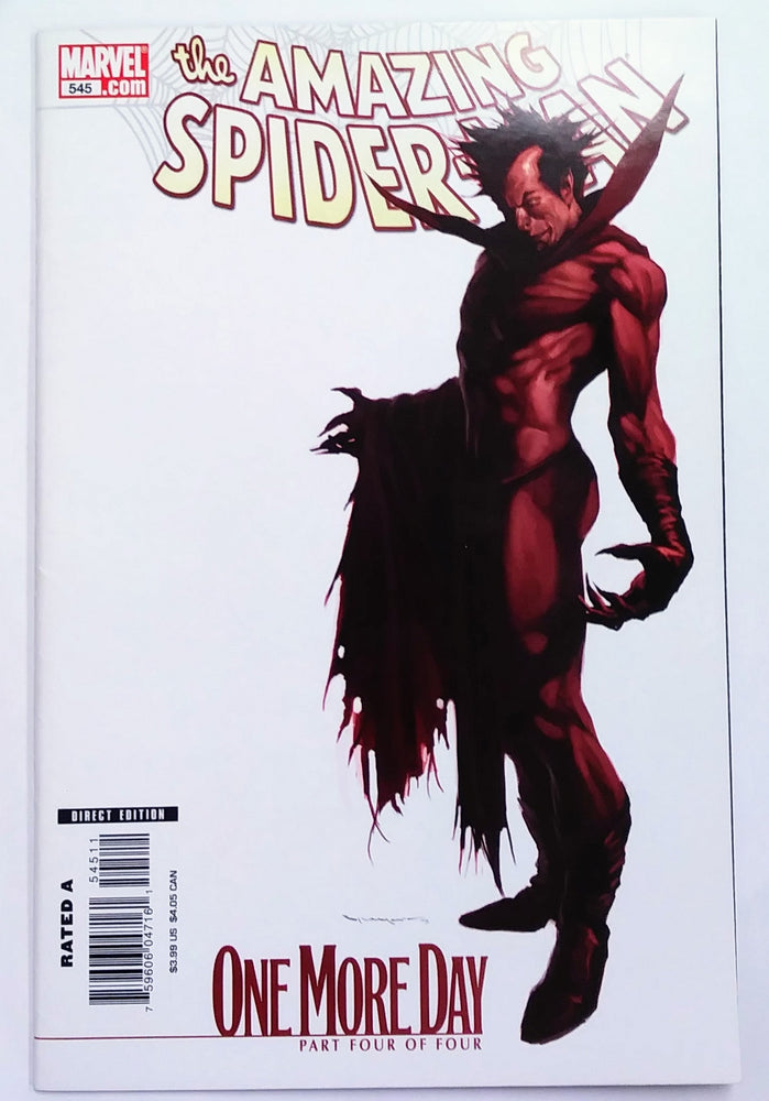 Marvel Comics: Amazing Spider-Man #545 (Quesada Cover) (ONLINE ORDER ONLY)