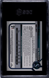 Graded 2022 Topps Bowman Chrome Cal Raleigh #51 Rookie RC Baseball Card SGC 9.5 Mint+ (ONLINE ORDER ONLY)