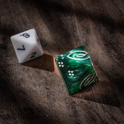 D4 & D8 Knot Dice - Small Tetrahedron (ONLINE ORDER ONLY)