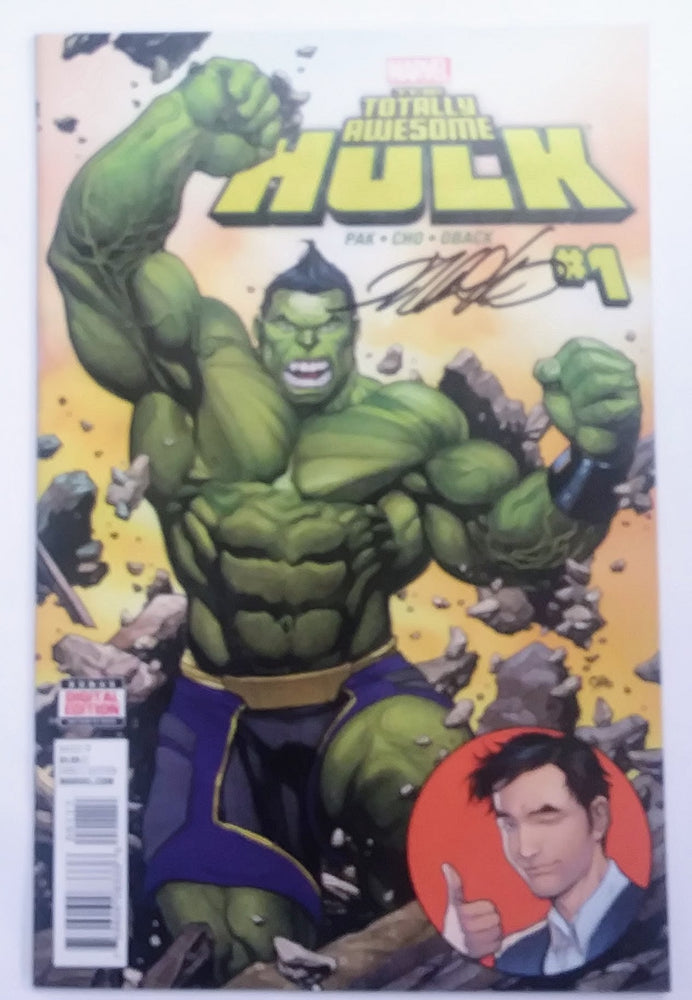 Marvel Comics: Totally Awesome Hulk #1 (Signed) (ONLINE ORDER ONLY)