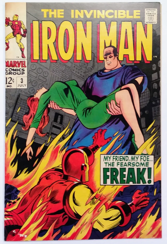 Iron Man #003, Marvel Comics (July 1968, VG) (ONLINE ORDER ONLY)