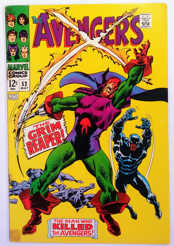 Avengers #052, Marvel Comics (May 1968, GD+) (ONLINE ORDER ONLY)