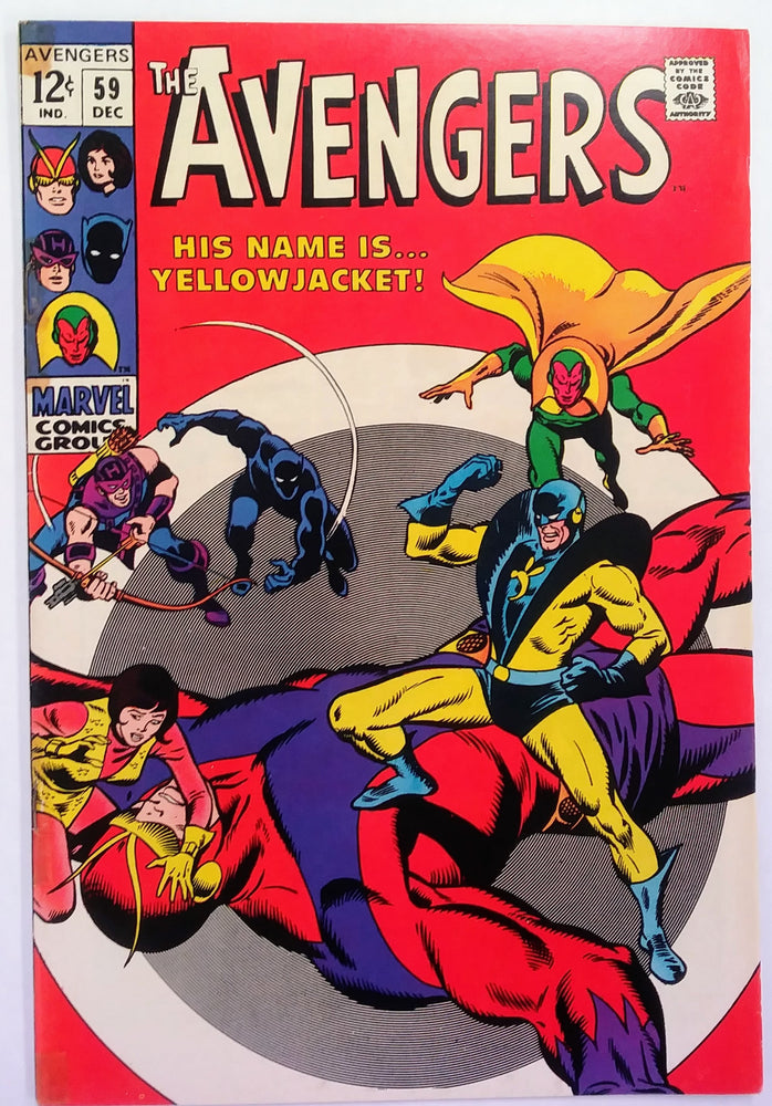 Avengers #059, Marvel Comics (December 1968, GD+) (ONLINE ORDER ONLY)
