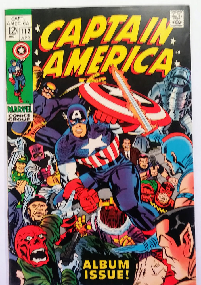 Captain America #112, Marvel Comics (April 1969, F/VF) (ONLINE ORDER ONLY)