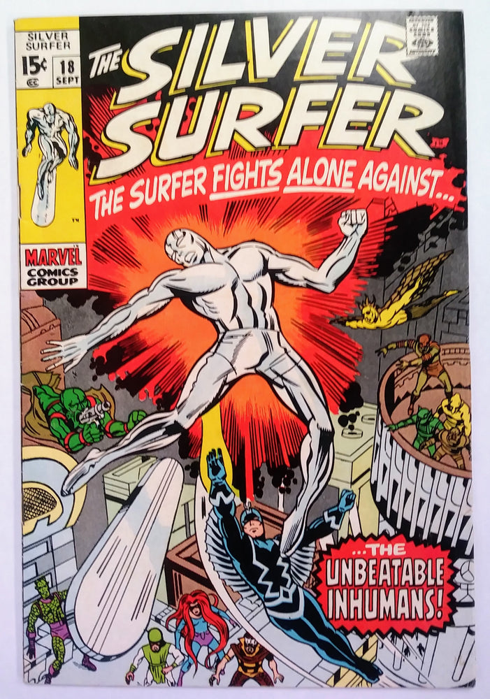 Silver Surfer #18, Marvel Comics (September 1970, VG) (ONLINE ORDER ONLY)