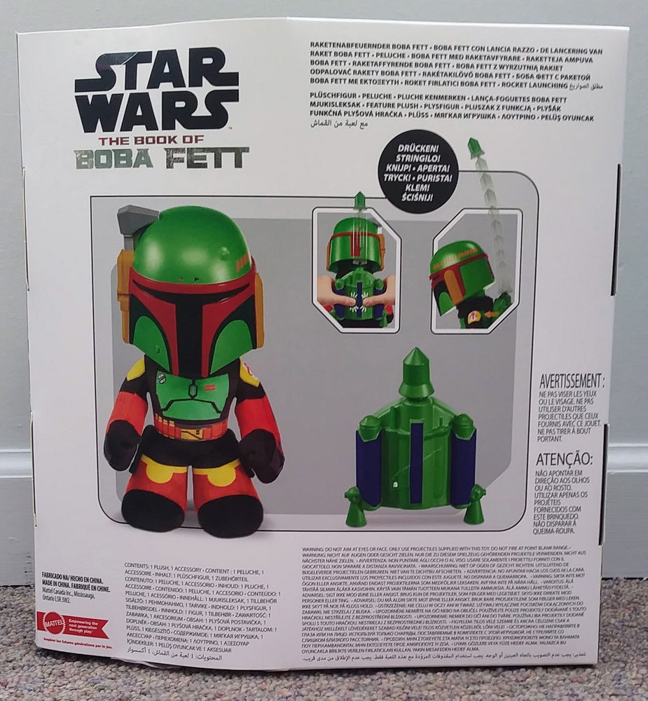 Star Wars Plush - Boba Fett (ONLINE ORDER ONLY)