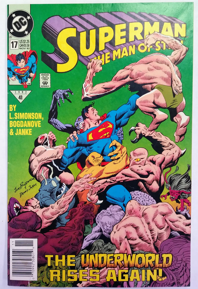 DC Comics: Superman: Man of Steel #17 (ONLINE ORDER ONLY)