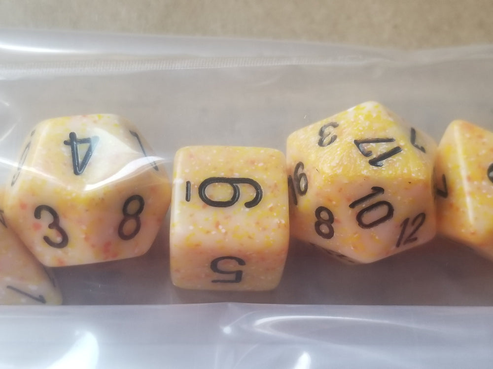 Speckled PoD 7-Dice (varies colors) (Online Only)