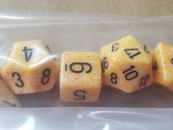 Speckled PoD 7-Dice (varies colors) (Online Only)
