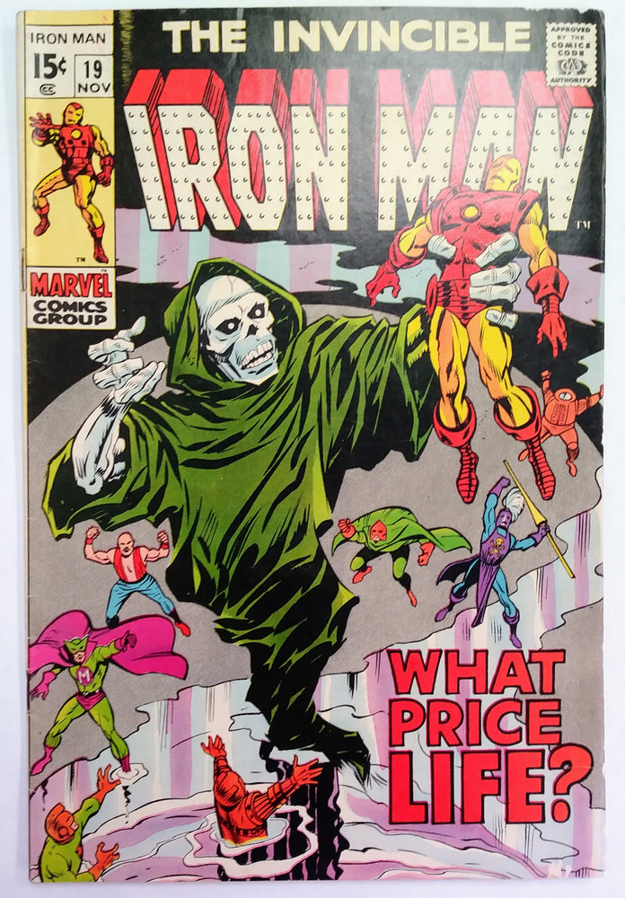 Iron Man #019, Marvel Comics (November 1969, GD+) (ONLINE ORDER ONLY)