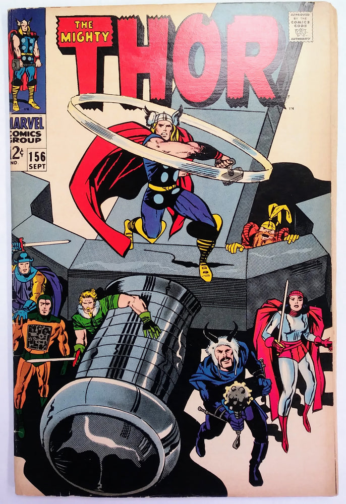 The Mighty Thor #156, Marvel Comics (September 1968, Good) (ONLINE ORDER ONLY)
