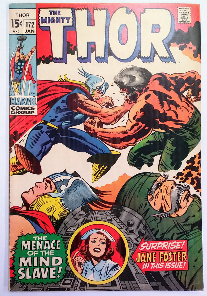 The Mighty Thor #172, Marvel Comics (January 1970, Good) (ONLINE ORDER ONLY)