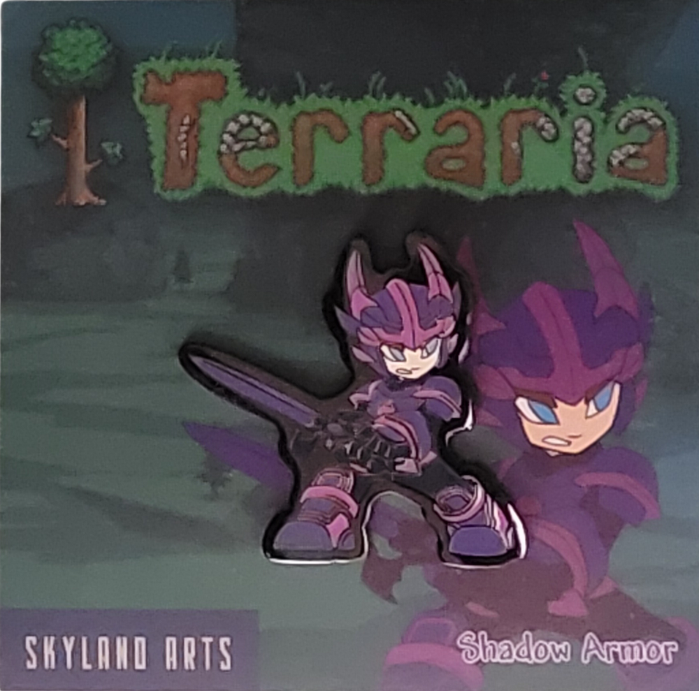 Shadow Armor PC Hard Enamel Pin (ONLINE ORDER ONLY)