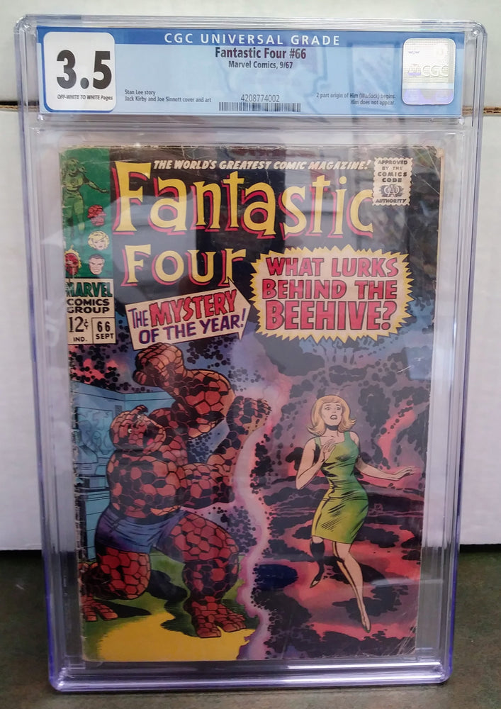 Fantastic Four #066, Marvel Comics (September 1967, CGC 3.5) (ONLINE ORDER ONLY)