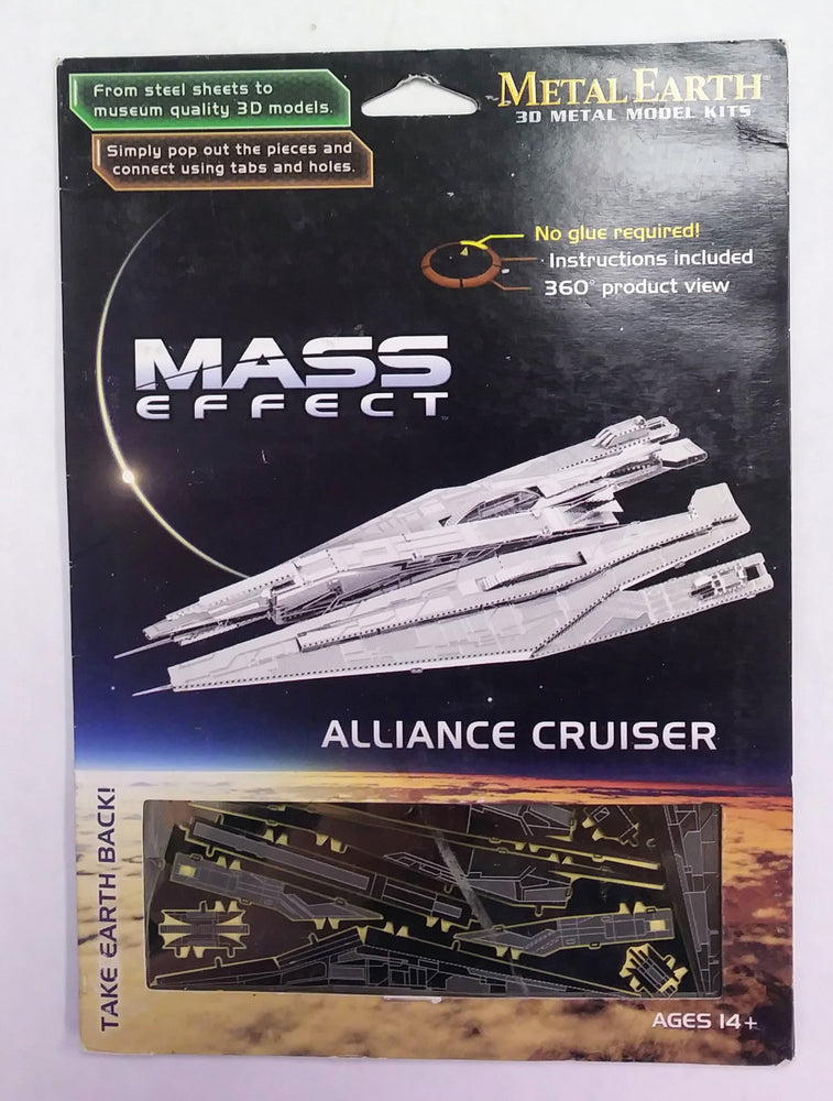 Metal Earth 3D Model Kit - Mass Effect Alliance Cruiser (ONLINE ORDER ONLY)