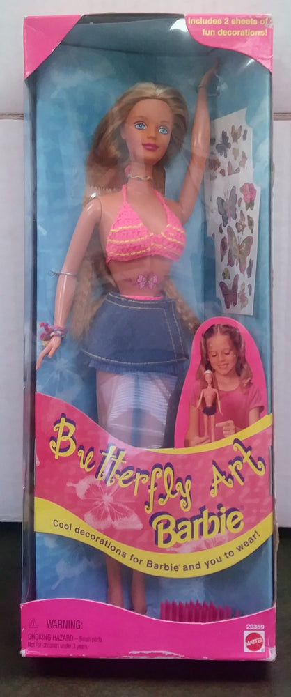 Barbie Doll - Butterfly Art Barbie (1998) (ONLINE ORDER ONLY)