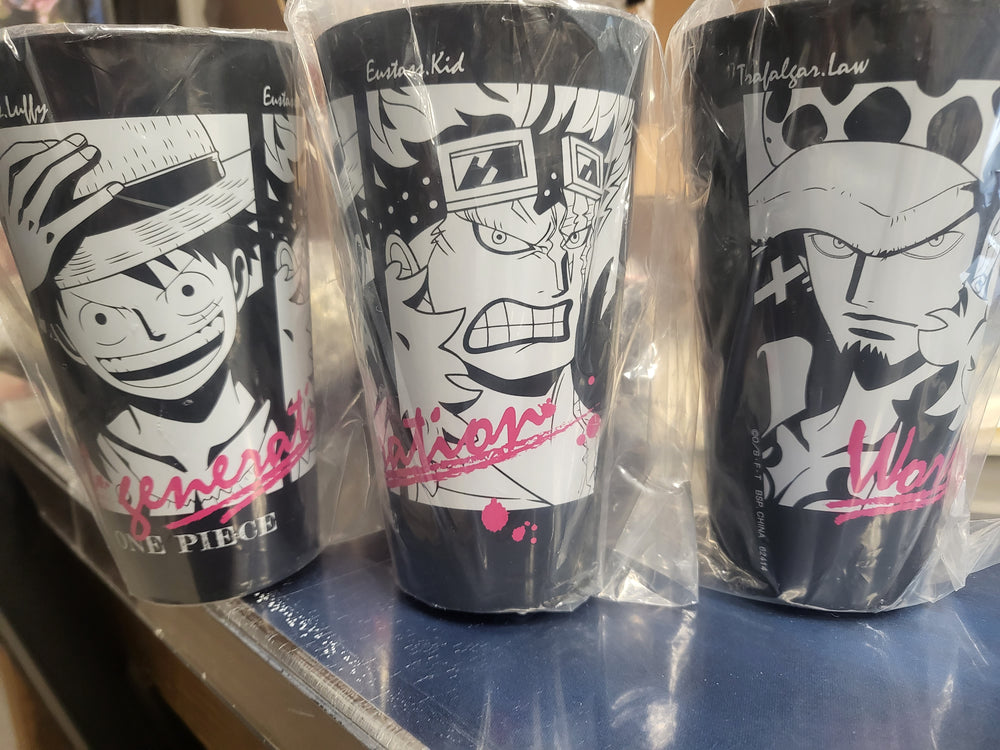 Bandai Spirits Ichiban Kuji One Piece Hao no Trillion with ONE PIECED TREASURE CRUISE F-Prize One Piece Black Tumbler Raid Battle