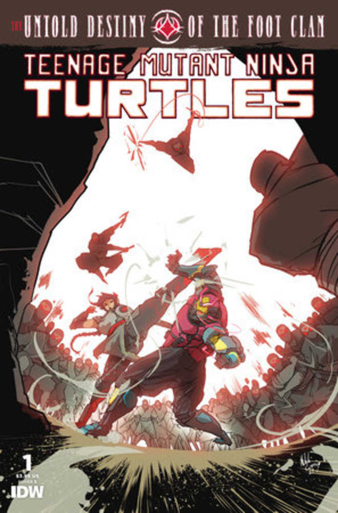Teenage Mutant Ninja Turtles Untold Destiny Of Foot Clan #1 Cover B Cizmeija (ONLINE ORDER ONLY)