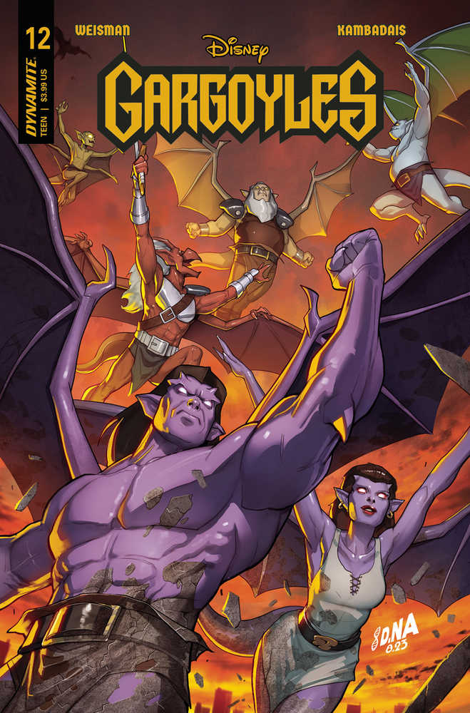 Gargoyles #12 Cover A Nakayama (ONLINE ORDER ONLY)