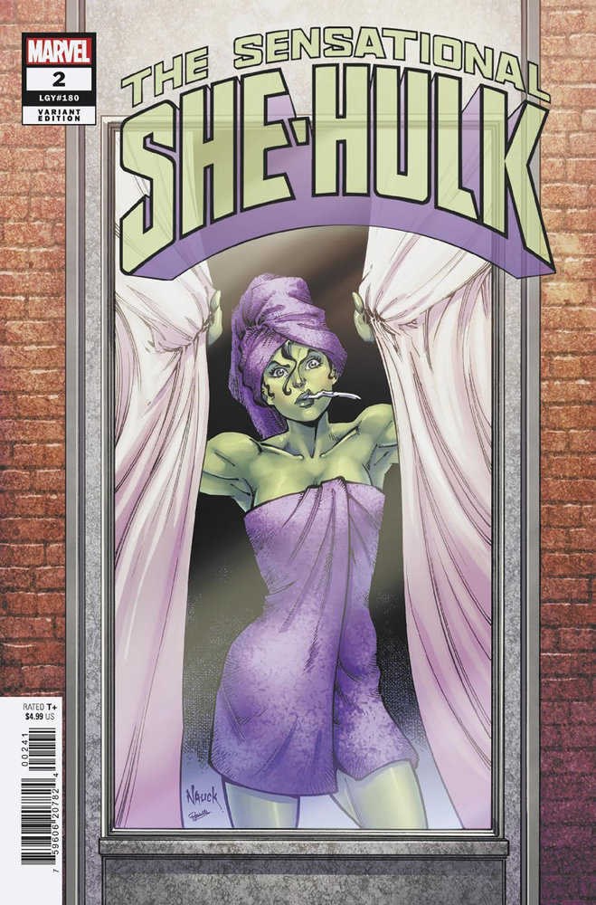 Sensational She-Hulk 2 Todd Nauck Windowshades Variant (ONLINE ORDER ONLY)